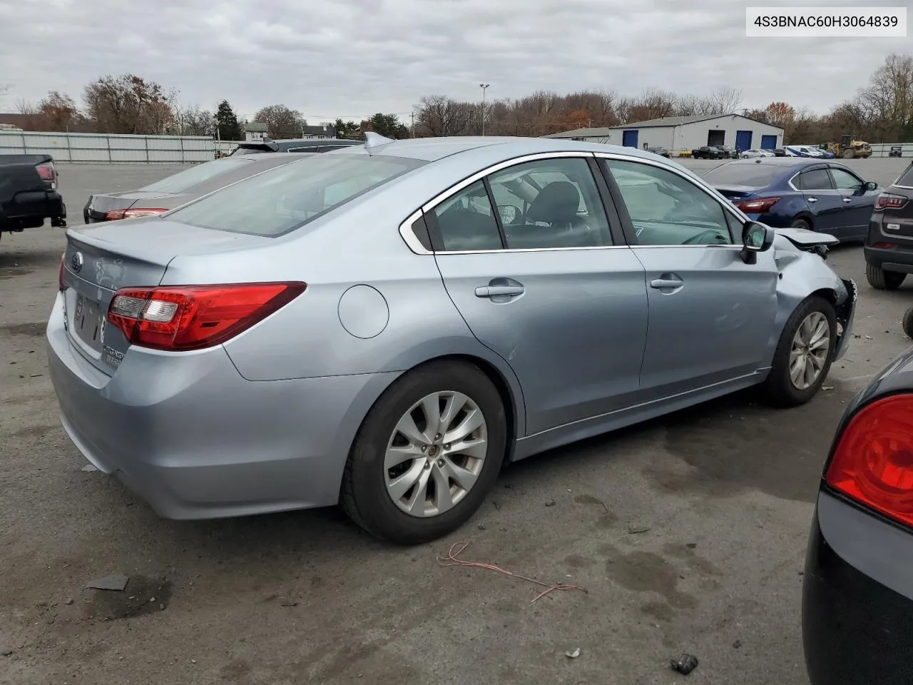 2017 Subaru Legacy 2.5I Premium VIN: 4S3BNAC60H3064839 Lot: 80376904