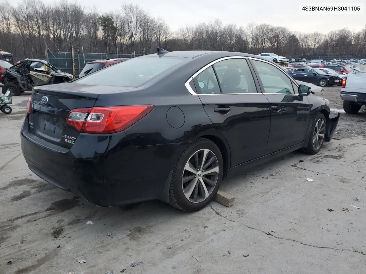 2017 Subaru Legacy 2.5I Limited VIN: 4S3BNAN69H3041105 Lot: 80386954