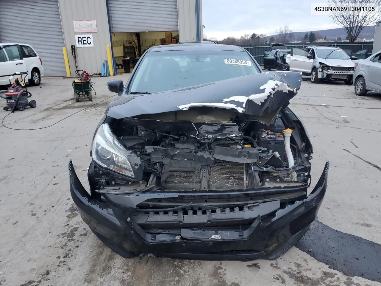 2017 Subaru Legacy 2.5I Limited VIN: 4S3BNAN69H3041105 Lot: 80386954