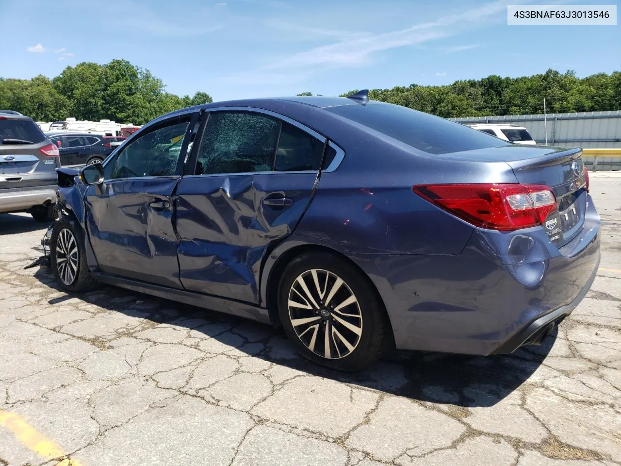 2018 Subaru Legacy 2.5I Premium VIN: 4S3BNAF63J3013546 Lot: 58159134