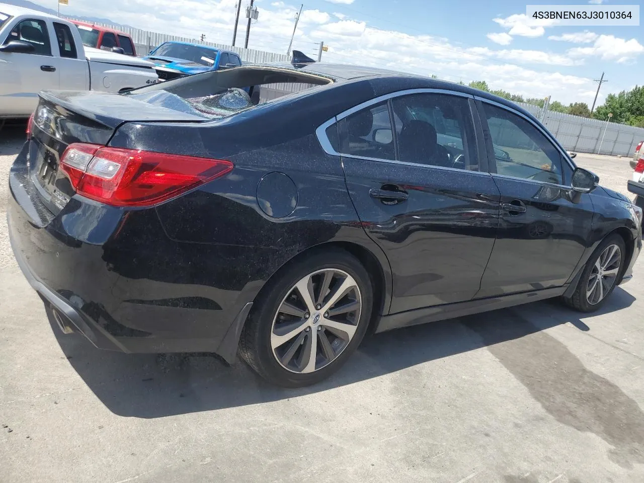 2018 Subaru Legacy 3.6R Limited VIN: 4S3BNEN63J3010364 Lot: 58786694