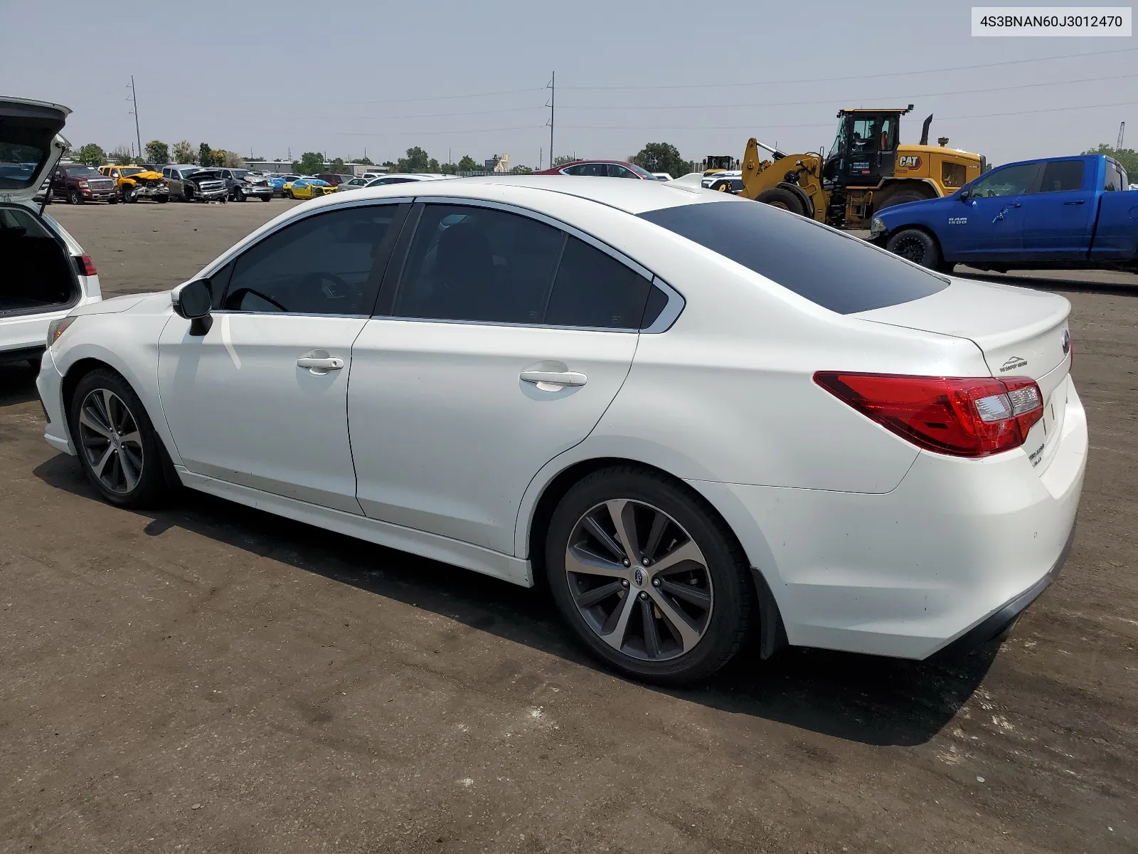 2018 Subaru Legacy 2.5I Limited VIN: 4S3BNAN60J3012470 Lot: 63838284