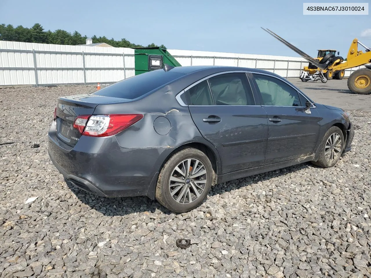 2018 Subaru Legacy 2.5I Premium VIN: 4S3BNAC67J3010024 Lot: 66957154