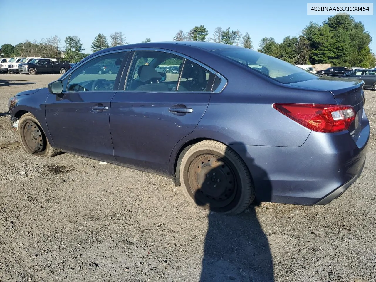 4S3BNAA63J3038454 2018 Subaru Legacy 2.5I