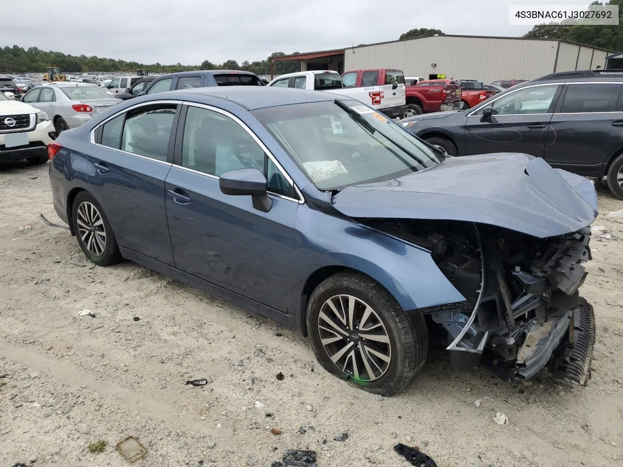 4S3BNAC61J3027692 2018 Subaru Legacy 2.5I Premium