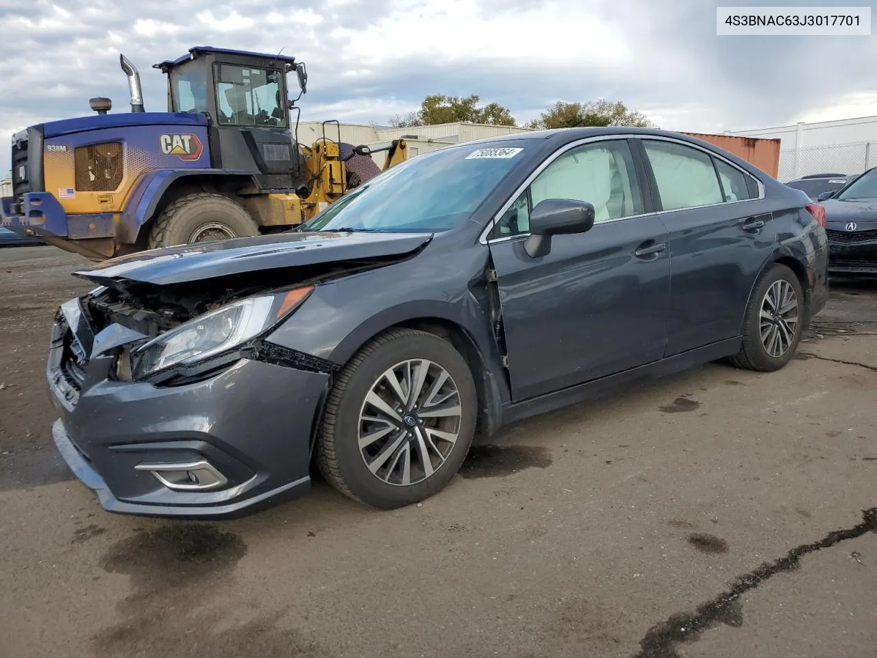 2018 Subaru Legacy 2.5I Premium VIN: 4S3BNAC63J3017701 Lot: 75085364