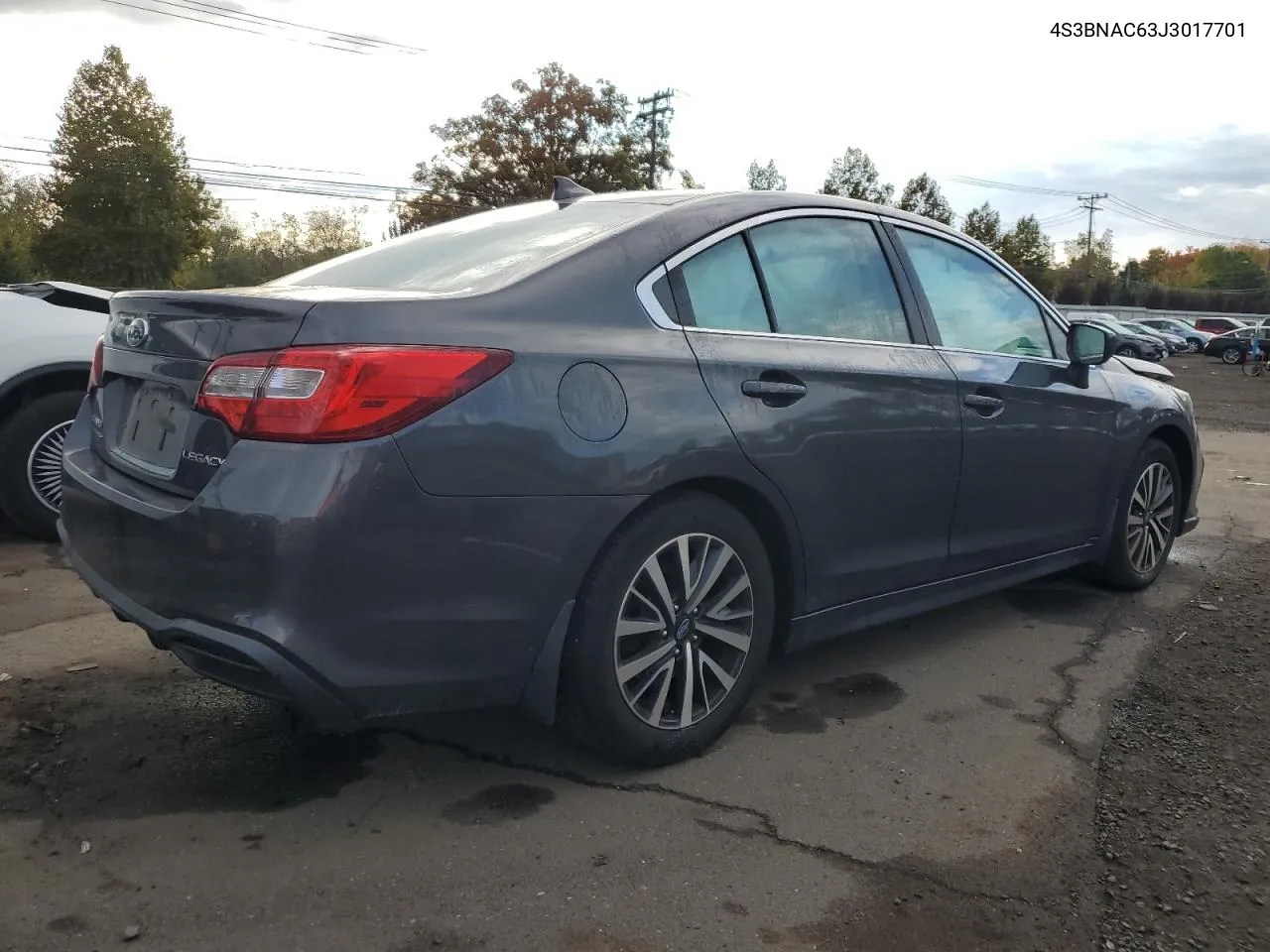 2018 Subaru Legacy 2.5I Premium VIN: 4S3BNAC63J3017701 Lot: 75085364