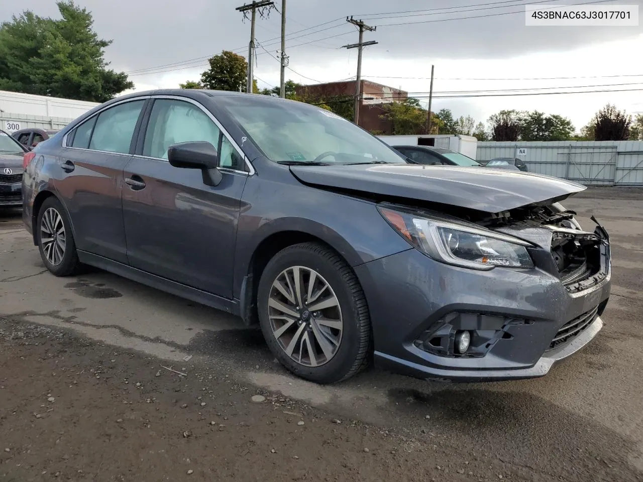 2018 Subaru Legacy 2.5I Premium VIN: 4S3BNAC63J3017701 Lot: 75085364