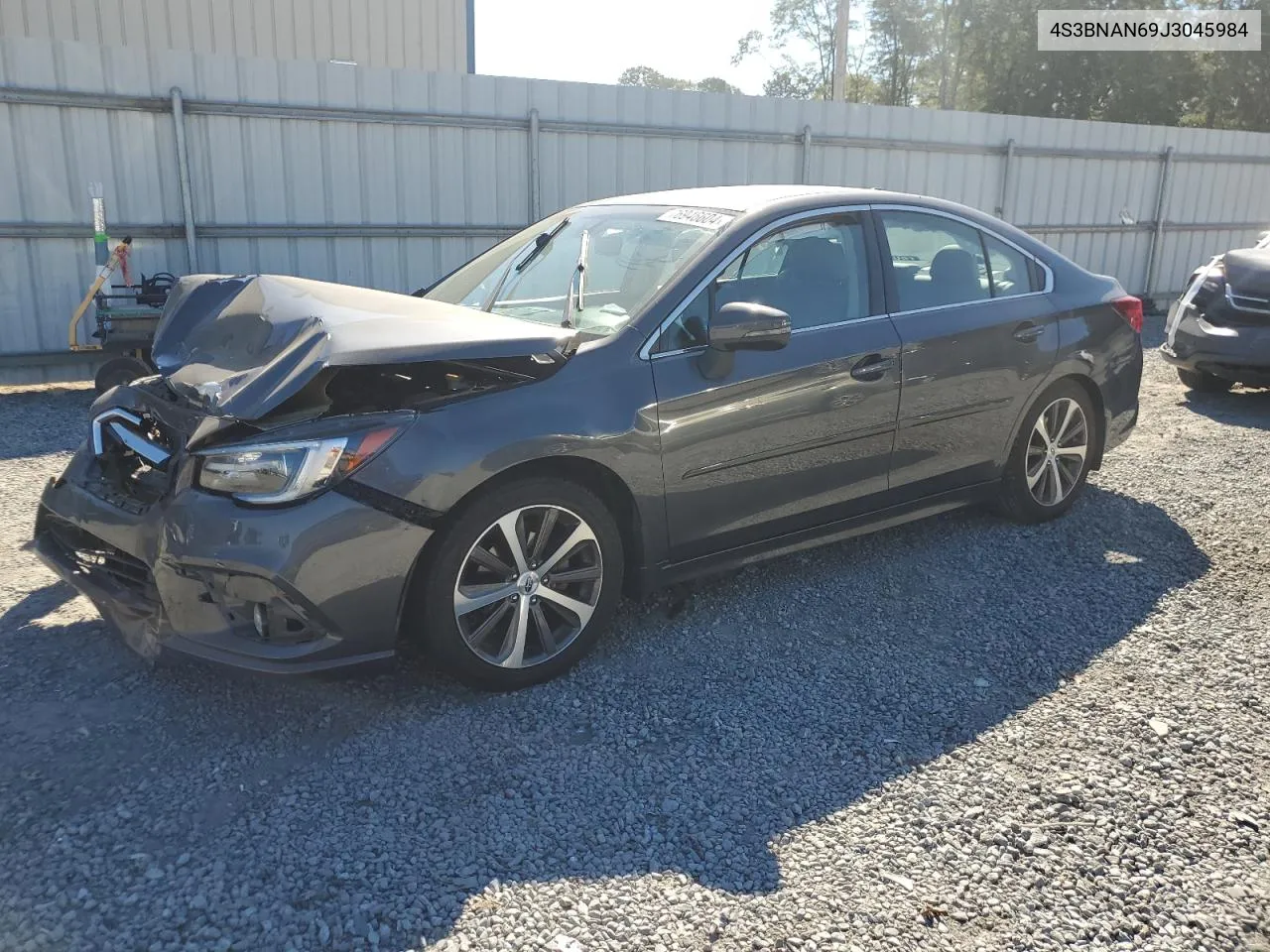 2018 Subaru Legacy 2.5I Limited VIN: 4S3BNAN69J3045984 Lot: 76946604