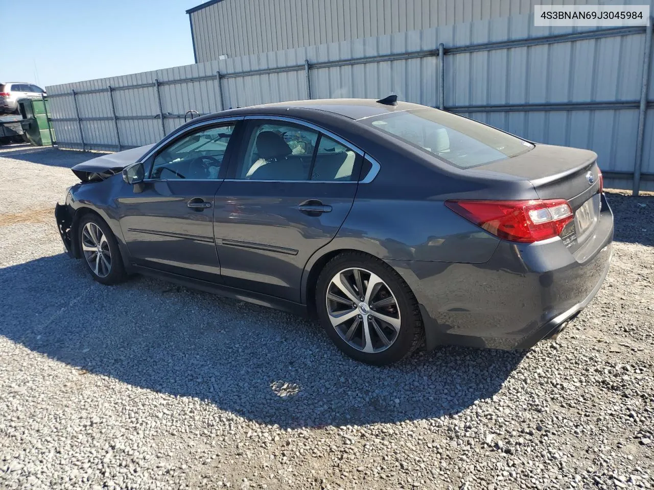 2018 Subaru Legacy 2.5I Limited VIN: 4S3BNAN69J3045984 Lot: 76946604