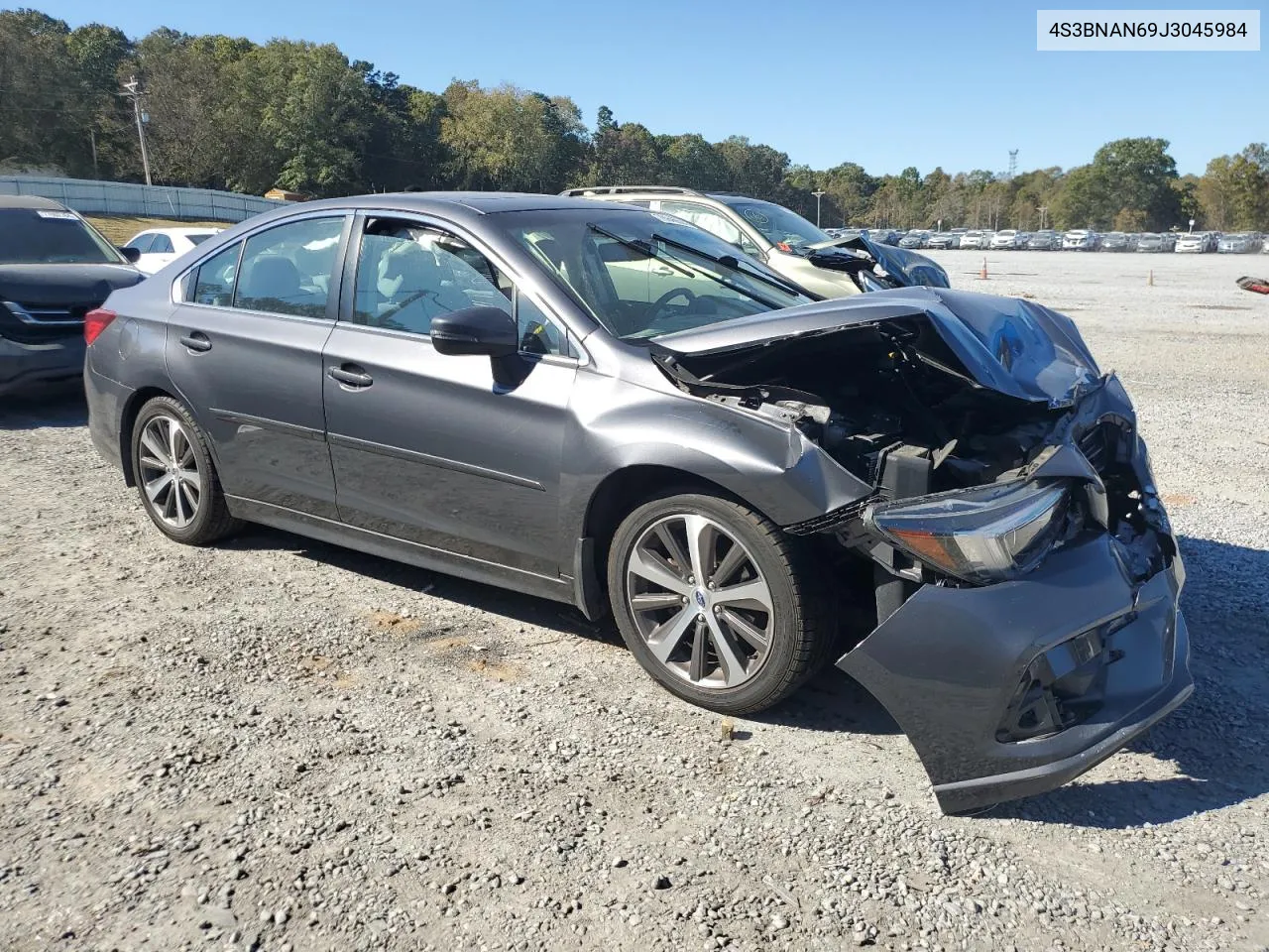 2018 Subaru Legacy 2.5I Limited VIN: 4S3BNAN69J3045984 Lot: 76946604