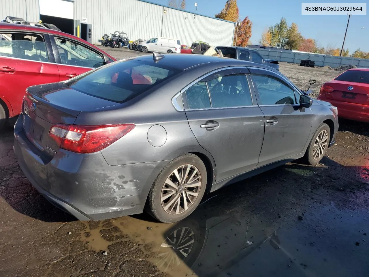 2018 Subaru Legacy 2.5I Premium VIN: 4S3BNAC60J3029644 Lot: 78711434