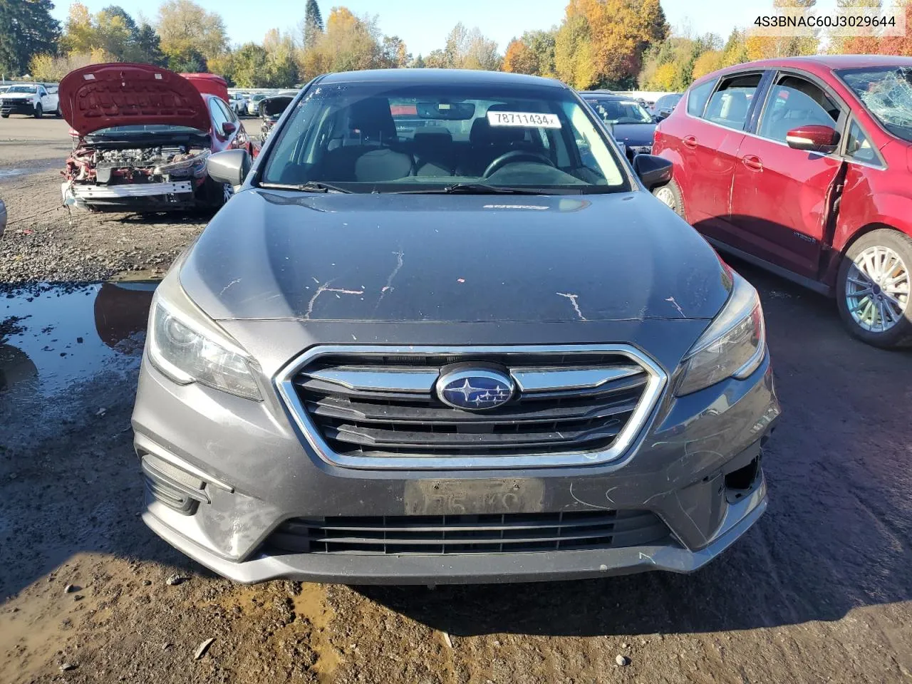 2018 Subaru Legacy 2.5I Premium VIN: 4S3BNAC60J3029644 Lot: 78711434