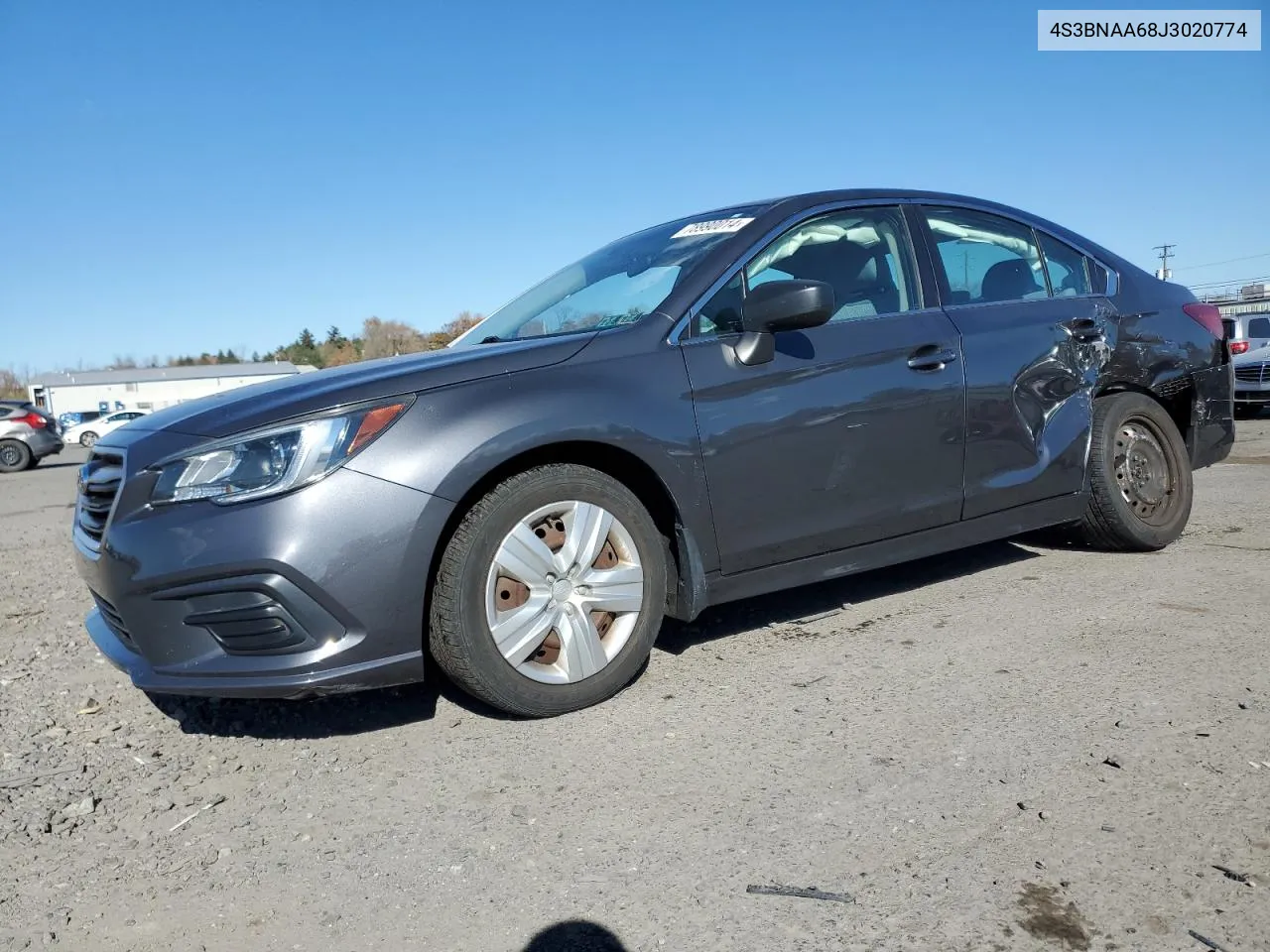 2018 Subaru Legacy 2.5I VIN: 4S3BNAA68J3020774 Lot: 78990014