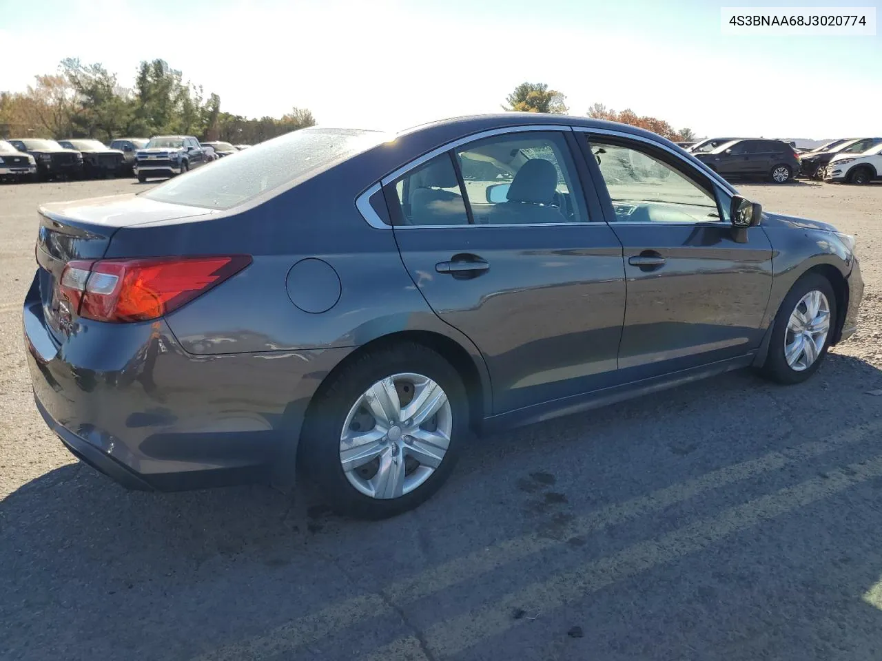 2018 Subaru Legacy 2.5I VIN: 4S3BNAA68J3020774 Lot: 78990014