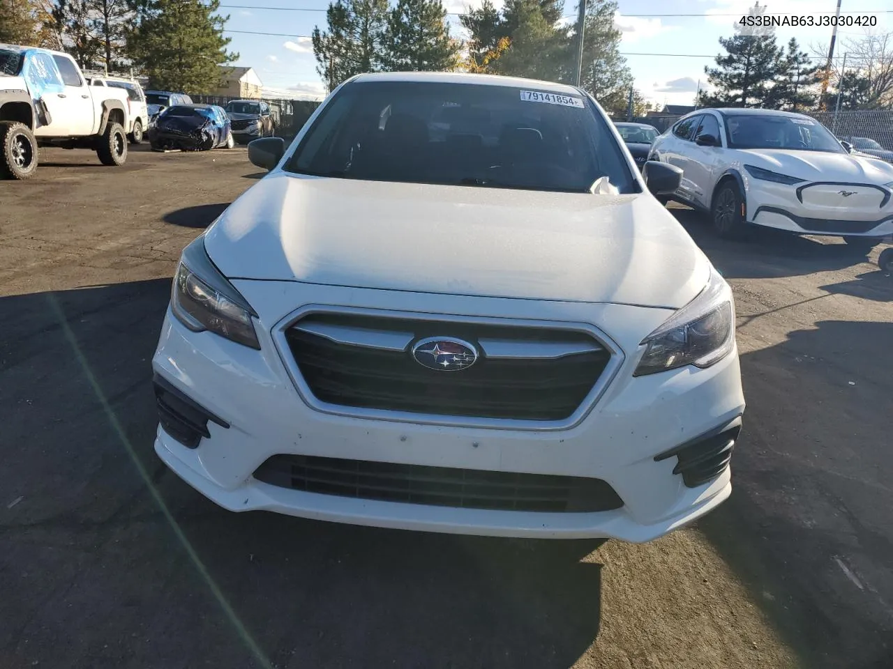 2018 Subaru Legacy 2.5I VIN: 4S3BNAB63J3030420 Lot: 79141854