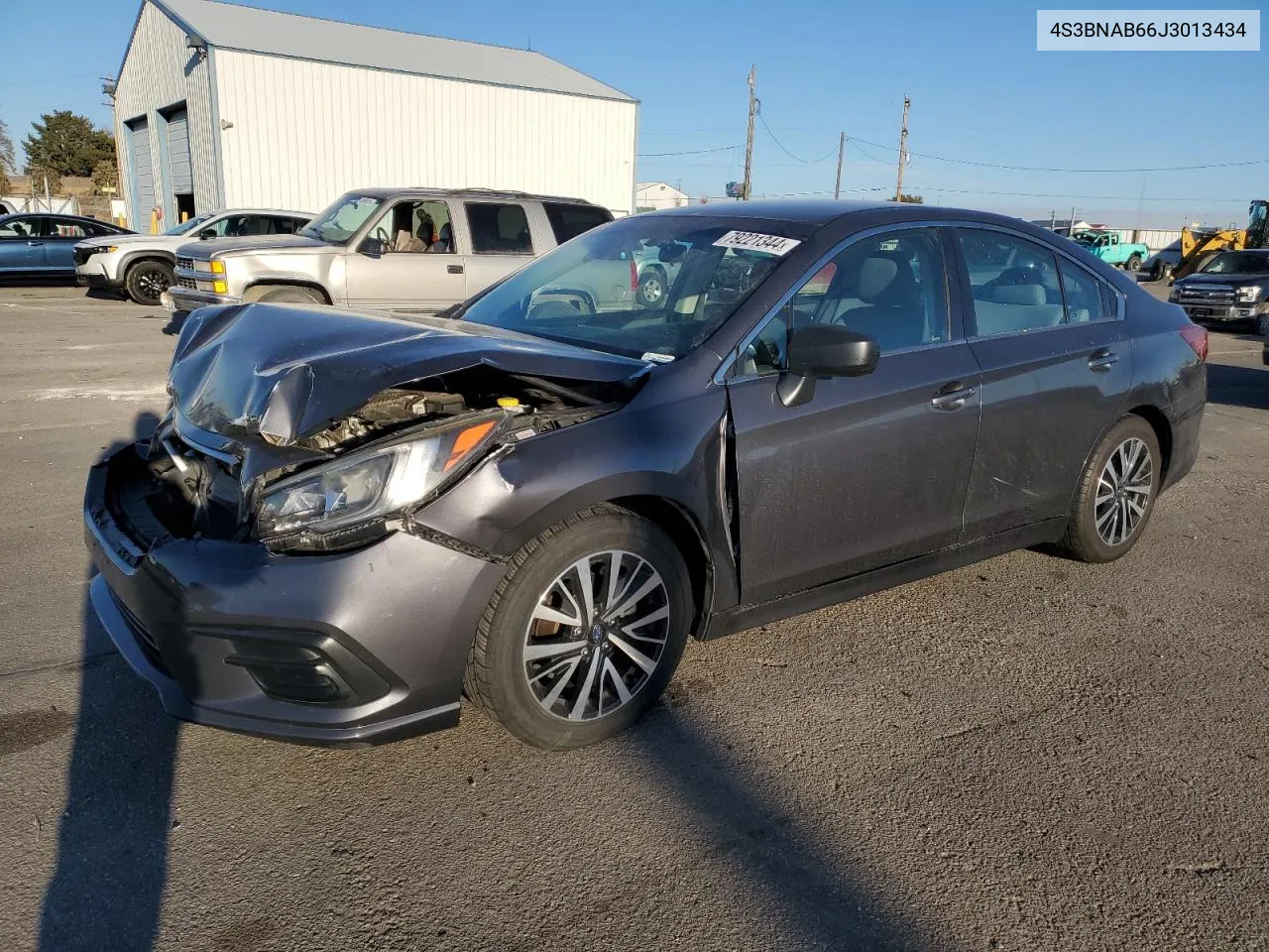 2018 Subaru Legacy 2.5I VIN: 4S3BNAB66J3013434 Lot: 79221344