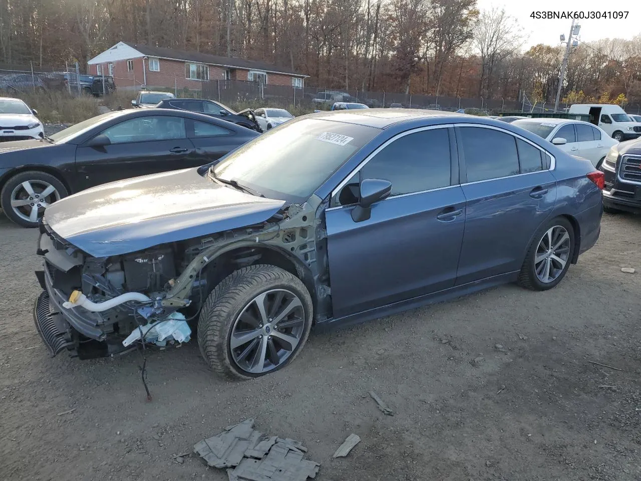 2018 Subaru Legacy 2.5I Limited VIN: 4S3BNAK60J3041097 Lot: 79527124