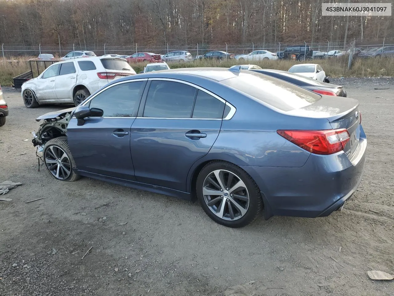 2018 Subaru Legacy 2.5I Limited VIN: 4S3BNAK60J3041097 Lot: 79527124