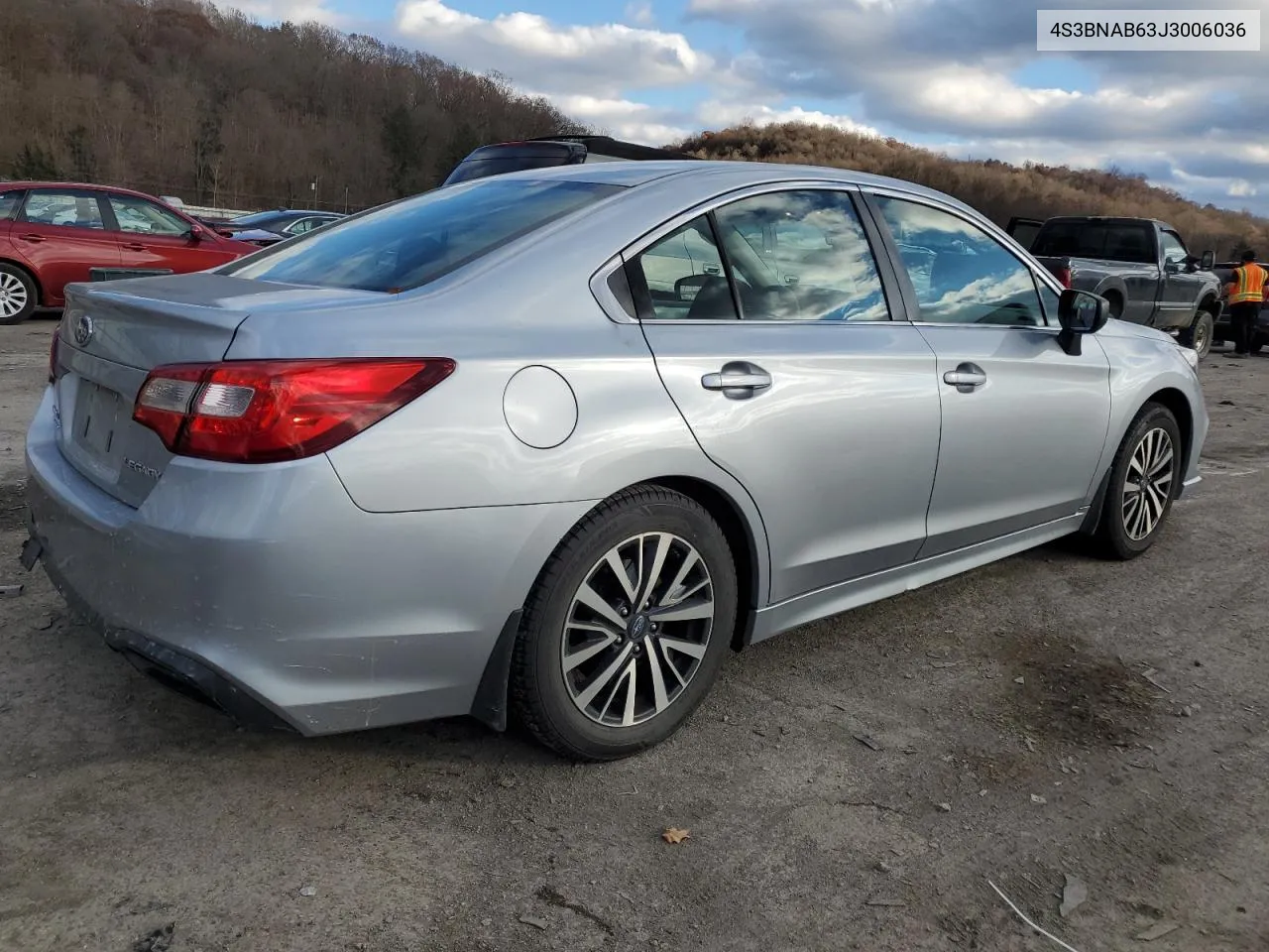 2018 Subaru Legacy 2.5I VIN: 4S3BNAB63J3006036 Lot: 80207254