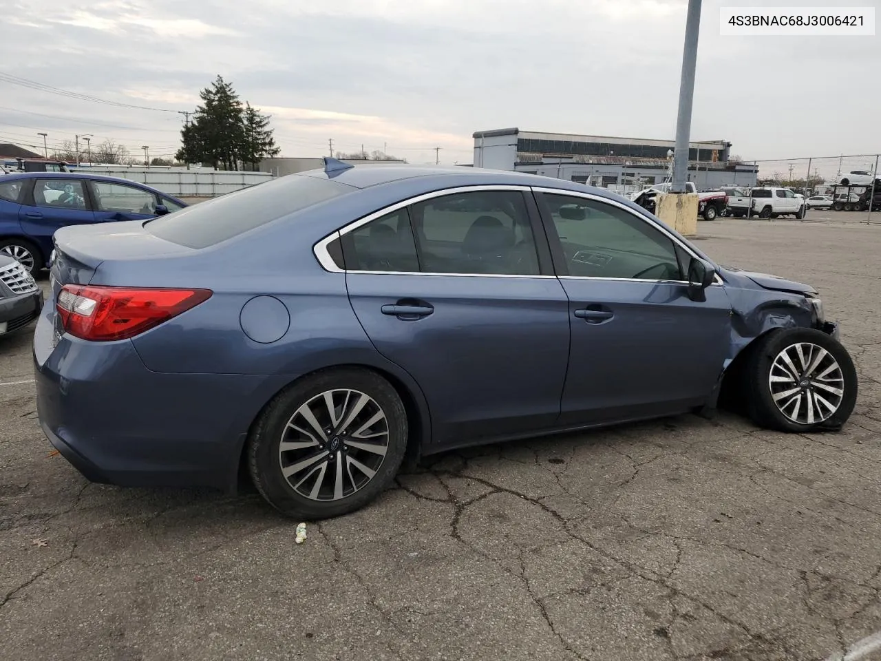 2018 Subaru Legacy 2.5I Premium VIN: 4S3BNAC68J3006421 Lot: 81037394