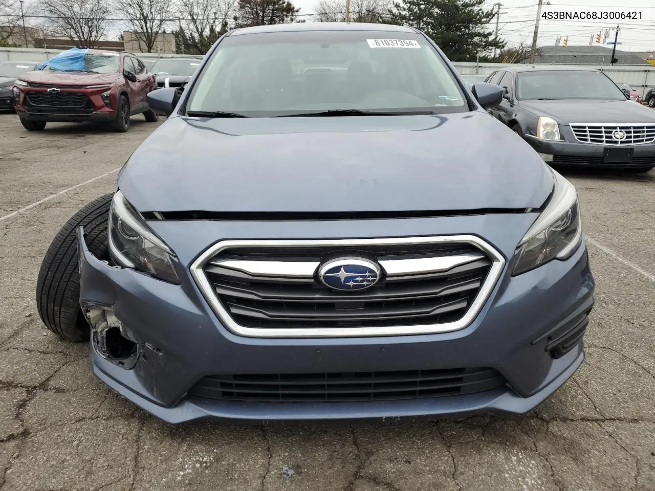 2018 Subaru Legacy 2.5I Premium VIN: 4S3BNAC68J3006421 Lot: 81037394