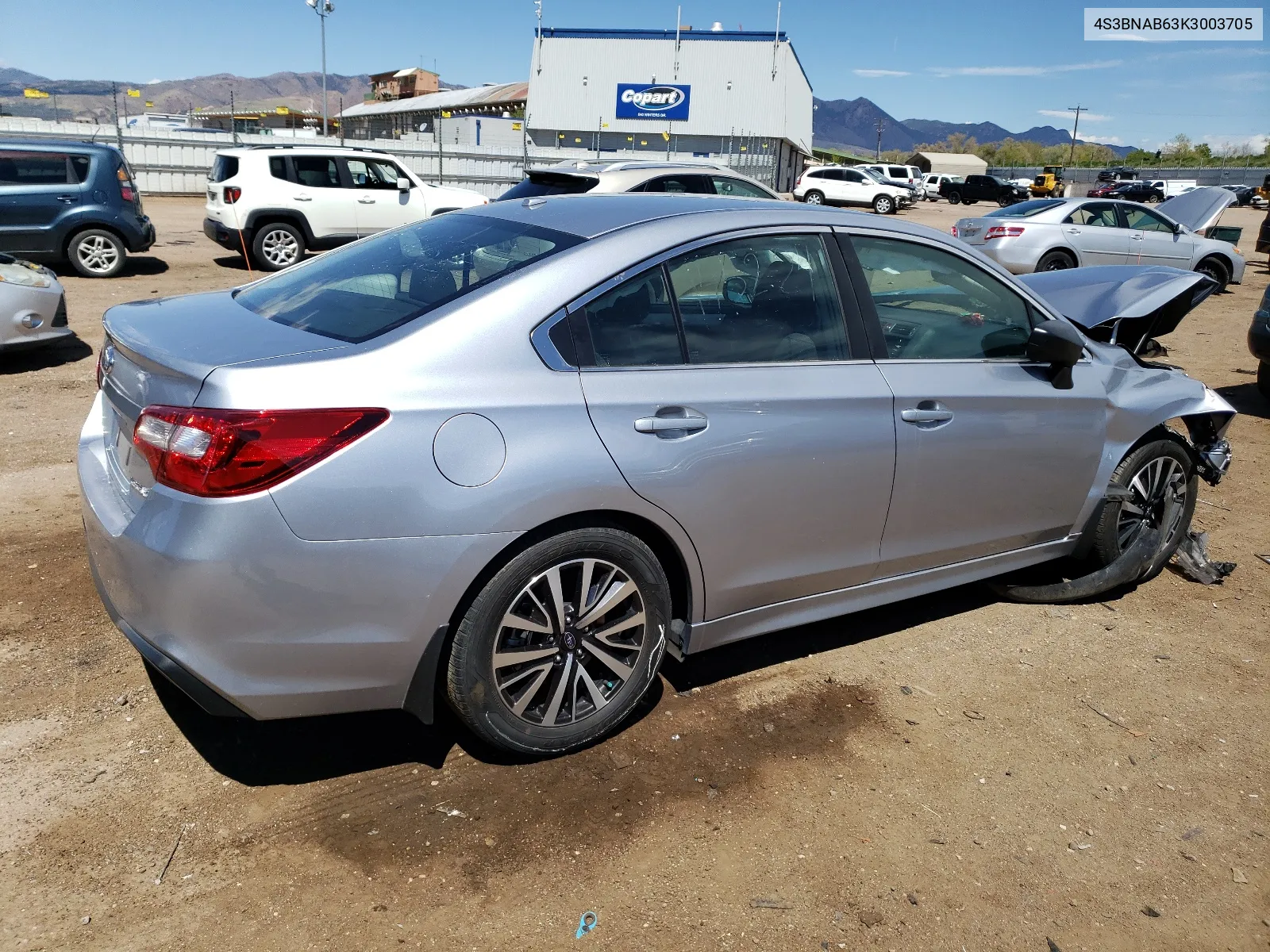 2019 Subaru Legacy 2.5I VIN: 4S3BNAB63K3003705 Lot: 53850164