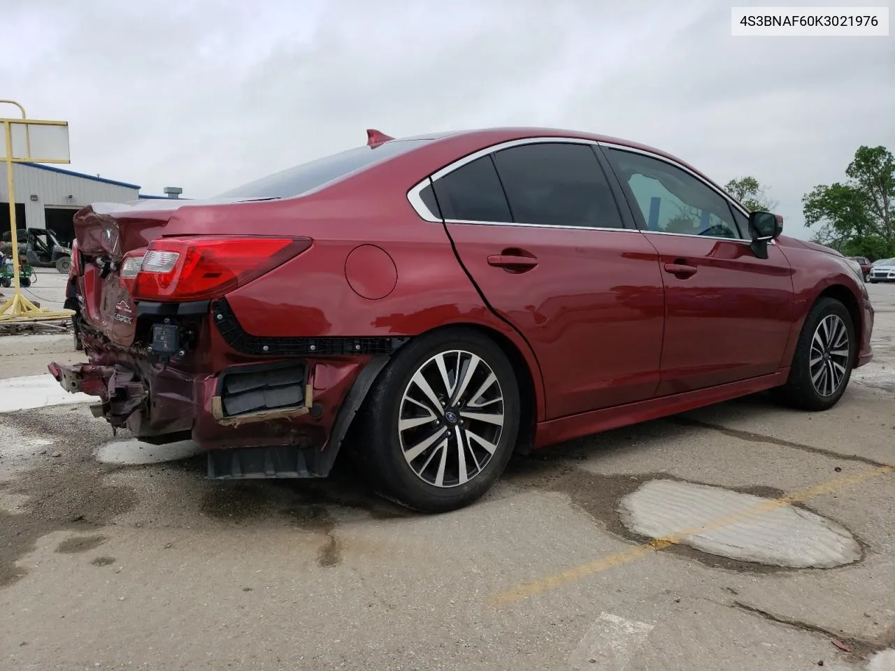 2019 Subaru Legacy 2.5I Premium VIN: 4S3BNAF60K3021976 Lot: 54045394