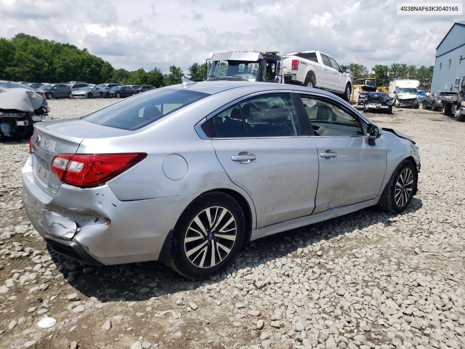 2019 Subaru Legacy 2.5I Premium VIN: 4S3BNAF63K3040165 Lot: 64304884