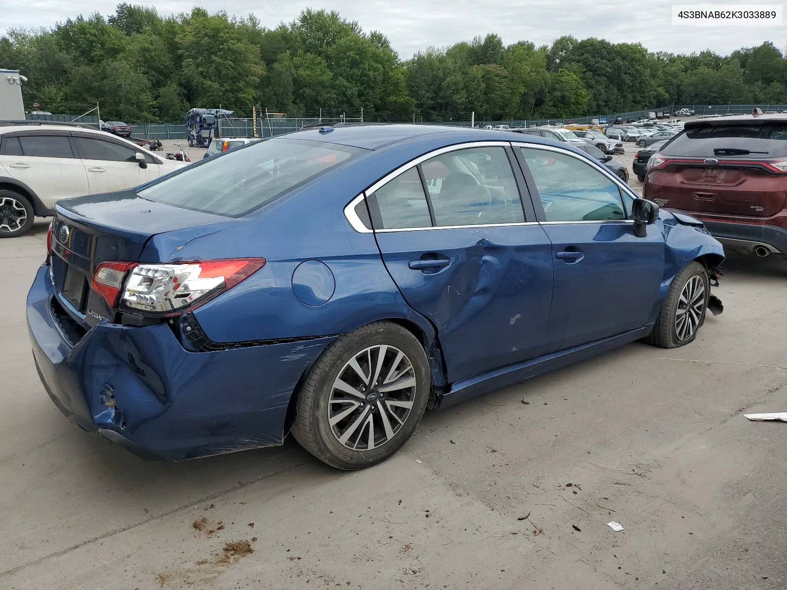 2019 Subaru Legacy 2.5I VIN: 4S3BNAB62K3033889 Lot: 68508744