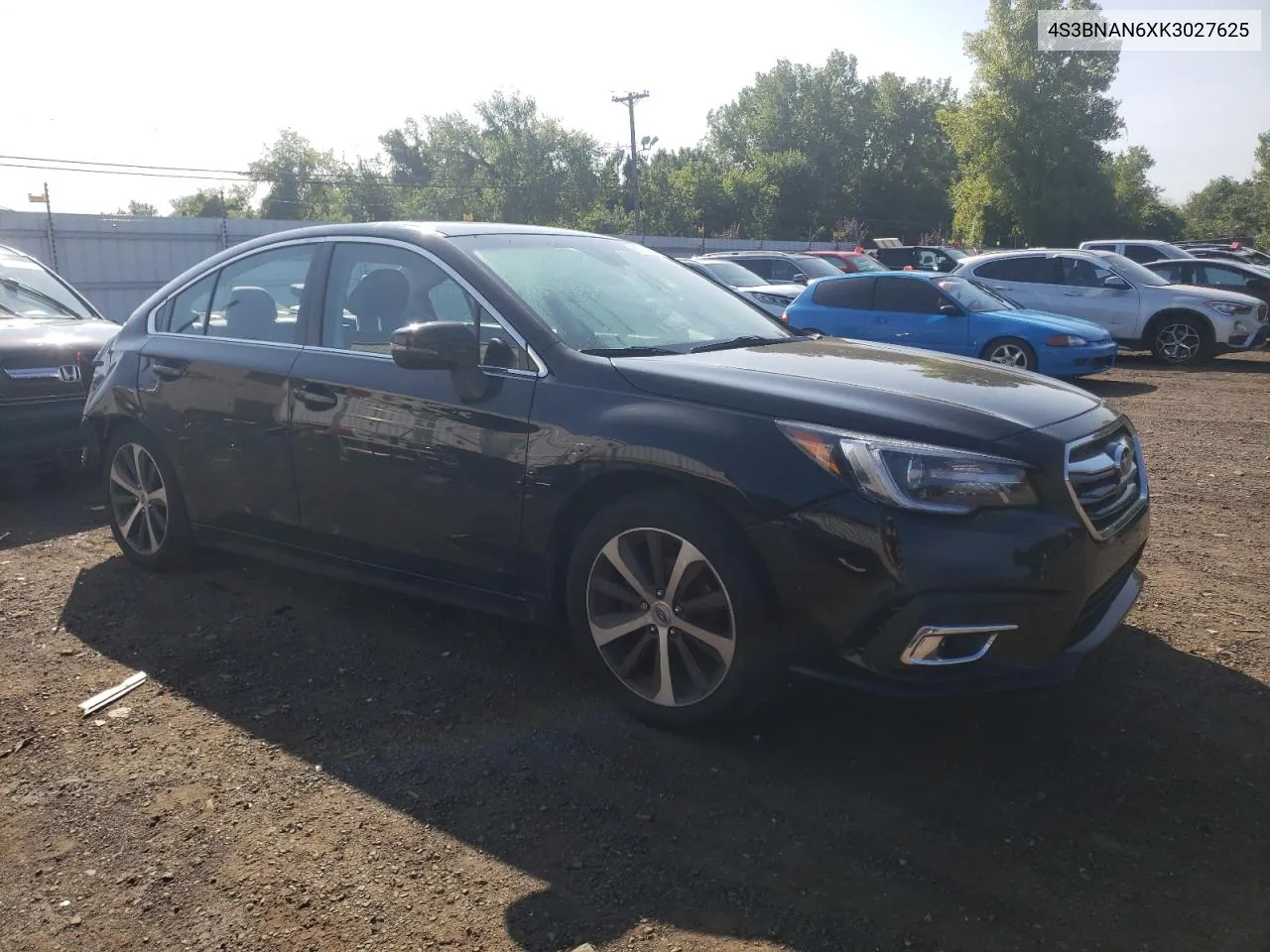 2019 Subaru Legacy 2.5I Limited VIN: 4S3BNAN6XK3027625 Lot: 68706984