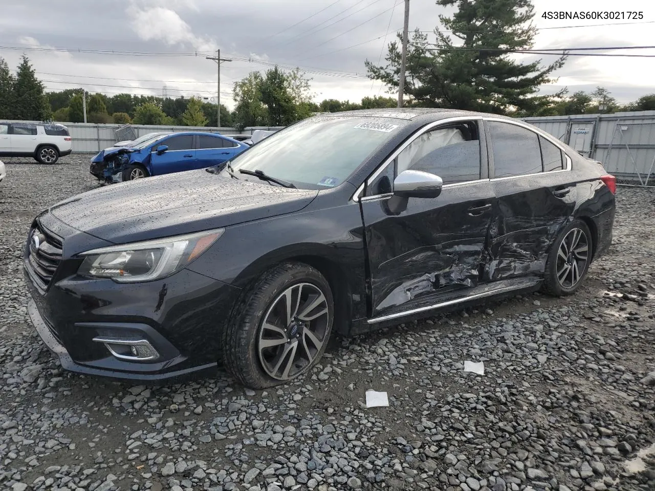 2019 Subaru Legacy Sport VIN: 4S3BNAS60K3021725 Lot: 69205894