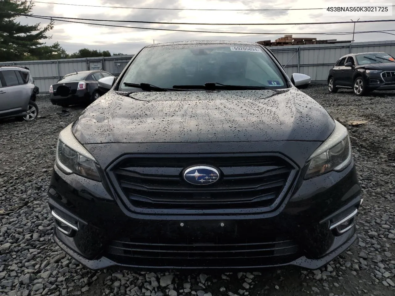 2019 Subaru Legacy Sport VIN: 4S3BNAS60K3021725 Lot: 69205894