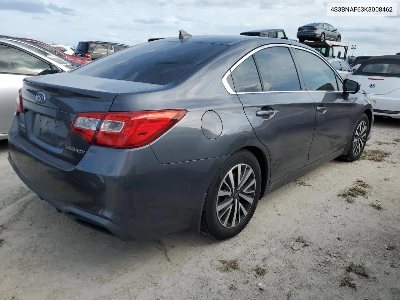 2019 Subaru Legacy 2.5I Premium VIN: 4S3BNAF63K3008462 Lot: 74496584