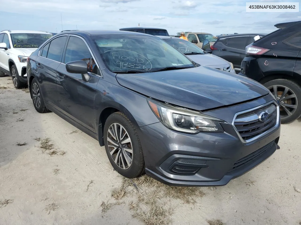 2019 Subaru Legacy 2.5I Premium VIN: 4S3BNAF63K3008462 Lot: 74496584