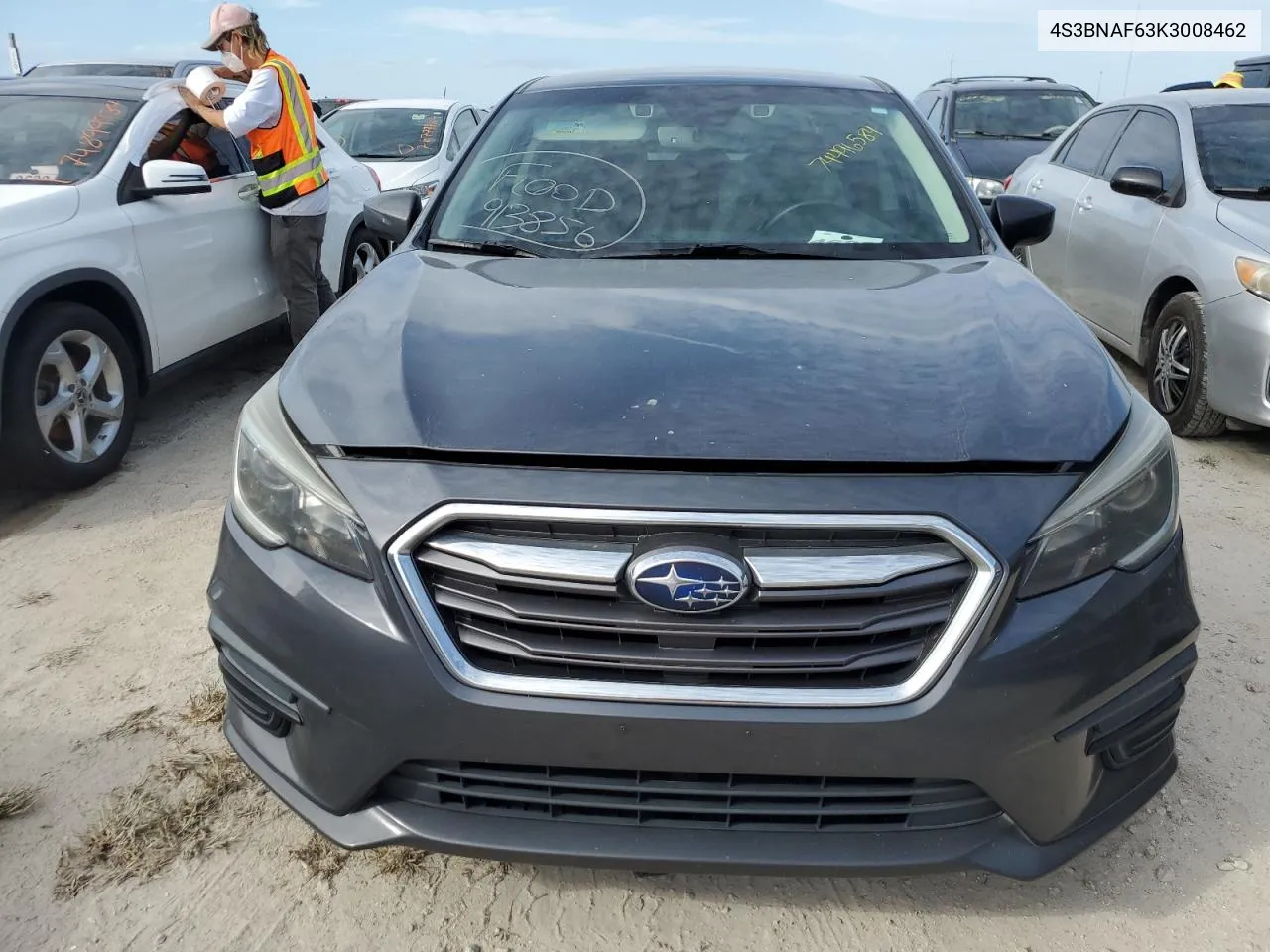 2019 Subaru Legacy 2.5I Premium VIN: 4S3BNAF63K3008462 Lot: 74496584