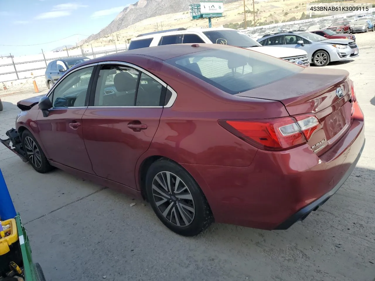 2019 Subaru Legacy 2.5I VIN: 4S3BNAB61K3009115 Lot: 75717634