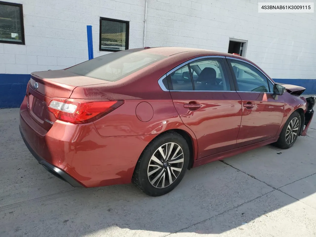 2019 Subaru Legacy 2.5I VIN: 4S3BNAB61K3009115 Lot: 75717634