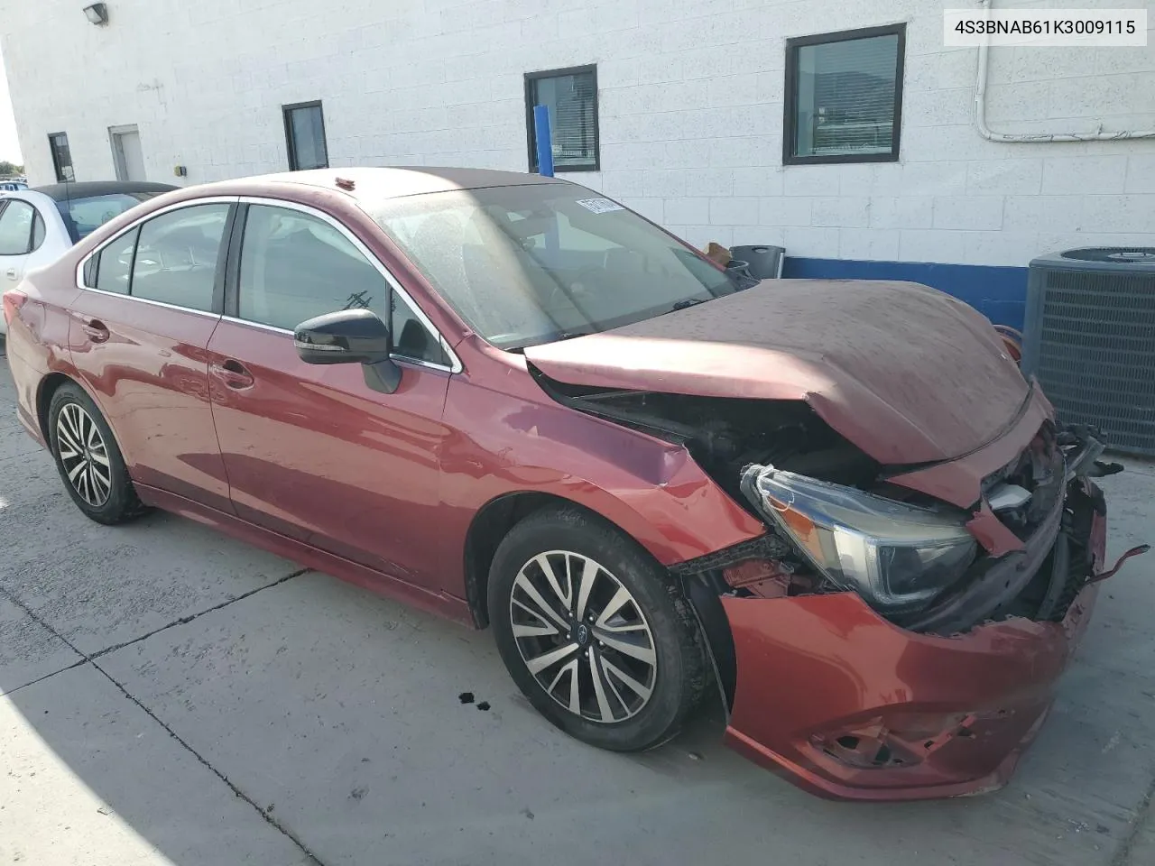 2019 Subaru Legacy 2.5I VIN: 4S3BNAB61K3009115 Lot: 75717634