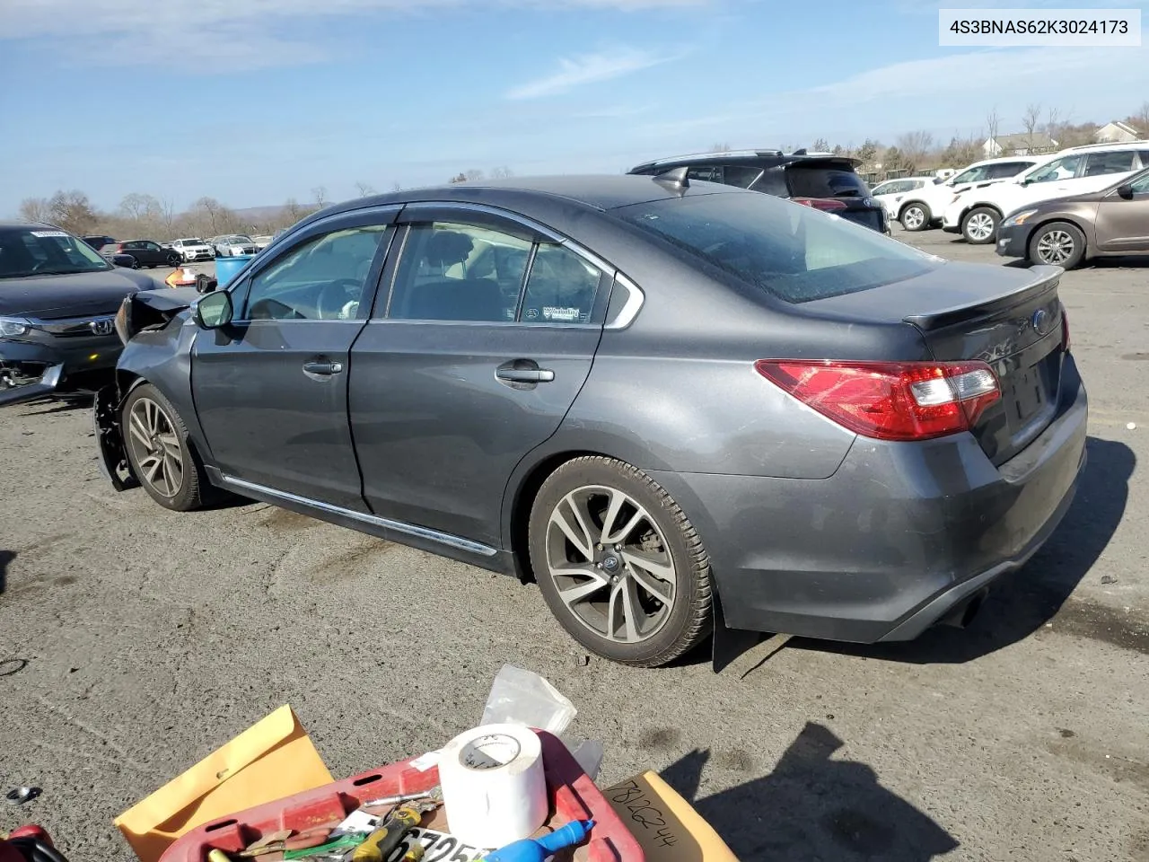 2019 Subaru Legacy Sport VIN: 4S3BNAS62K3024173 Lot: 78285384