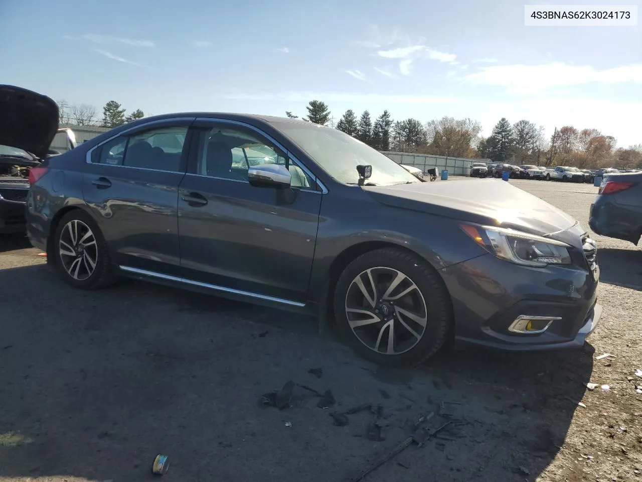 2019 Subaru Legacy Sport VIN: 4S3BNAS62K3024173 Lot: 78285384