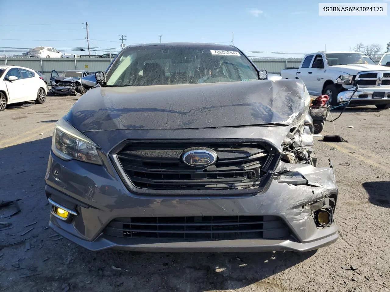 2019 Subaru Legacy Sport VIN: 4S3BNAS62K3024173 Lot: 78285384