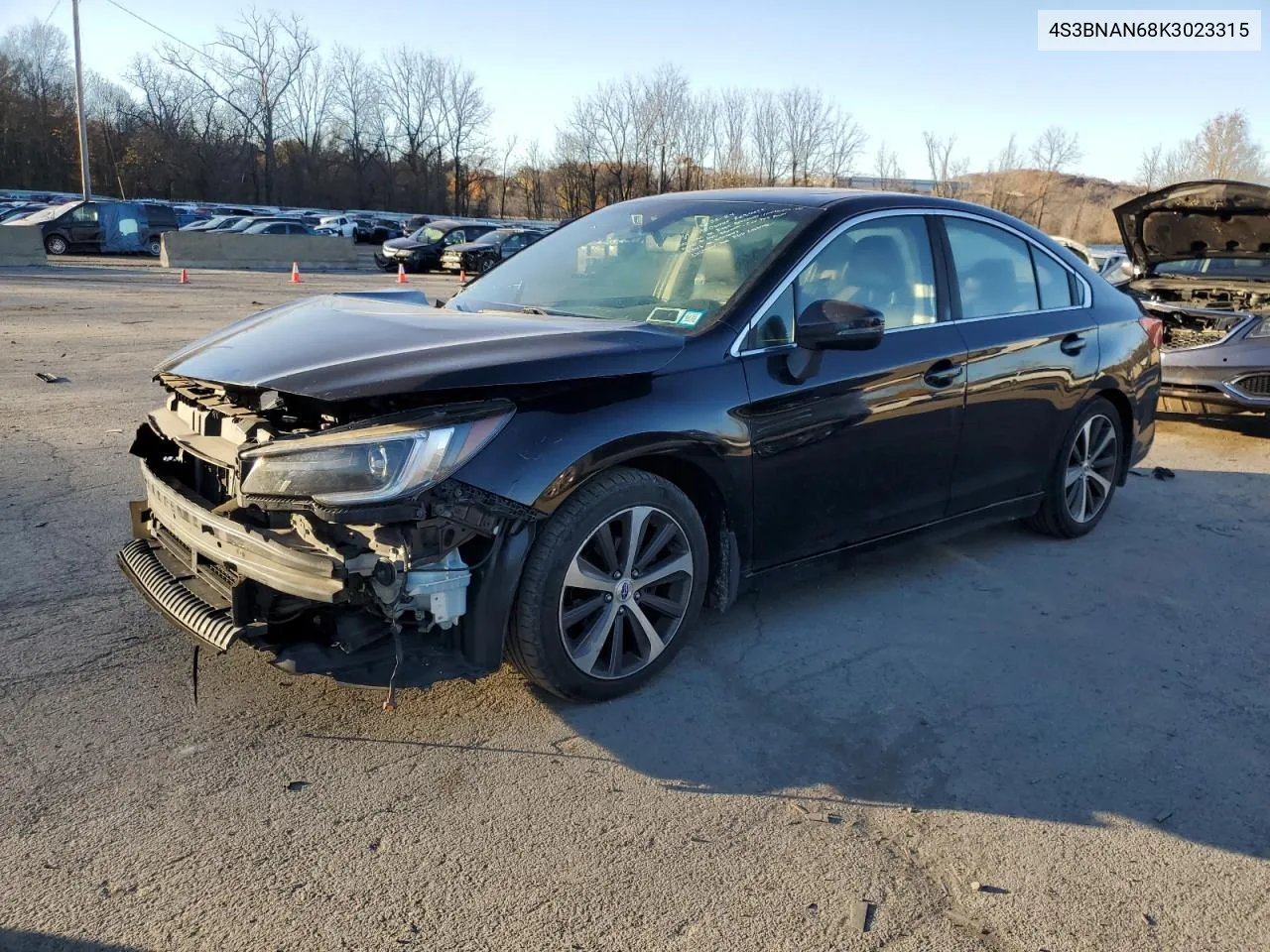 2019 Subaru Legacy 2.5I Limited VIN: 4S3BNAN68K3023315 Lot: 79034794