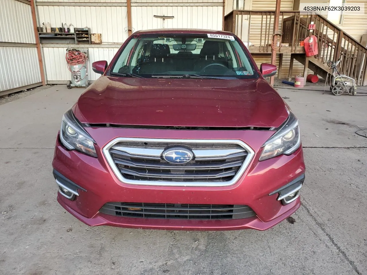 2019 Subaru Legacy 2.5I Premium VIN: 4S3BNAF62K3039203 Lot: 80017324