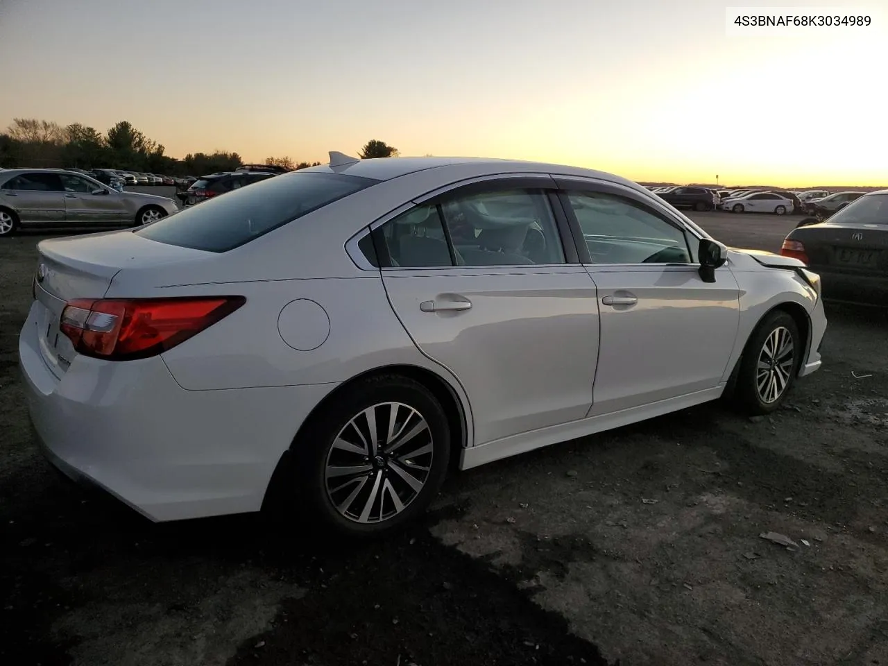 2019 Subaru Legacy 2.5I Premium VIN: 4S3BNAF68K3034989 Lot: 80024114