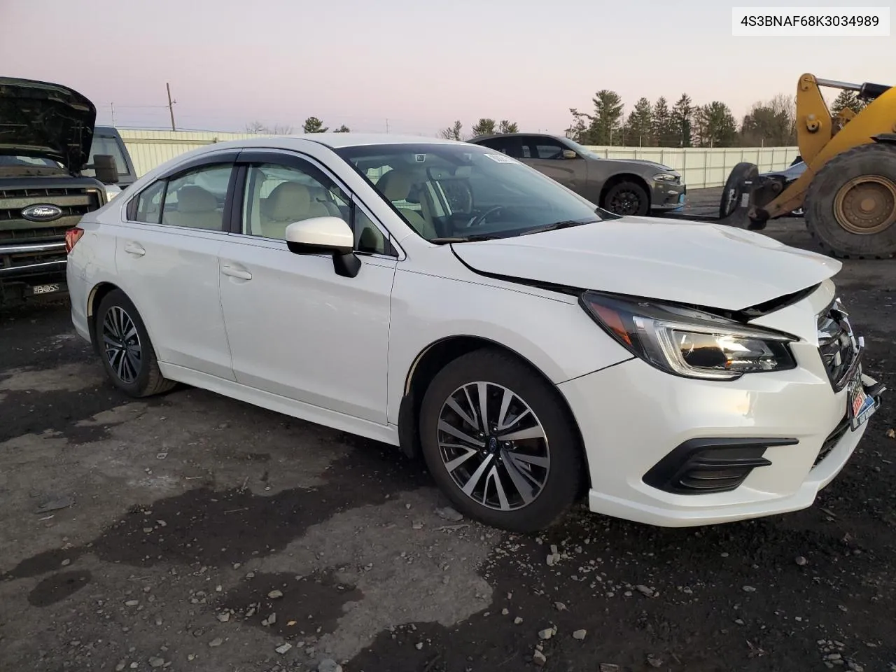 2019 Subaru Legacy 2.5I Premium VIN: 4S3BNAF68K3034989 Lot: 80024114