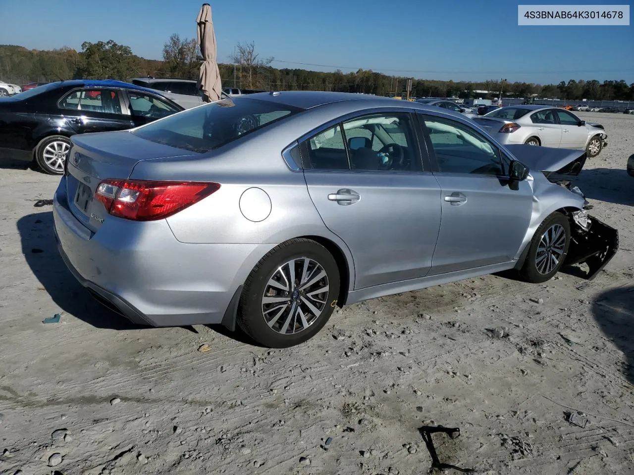 2019 Subaru Legacy 2.5I VIN: 4S3BNAB64K3014678 Lot: 80287424