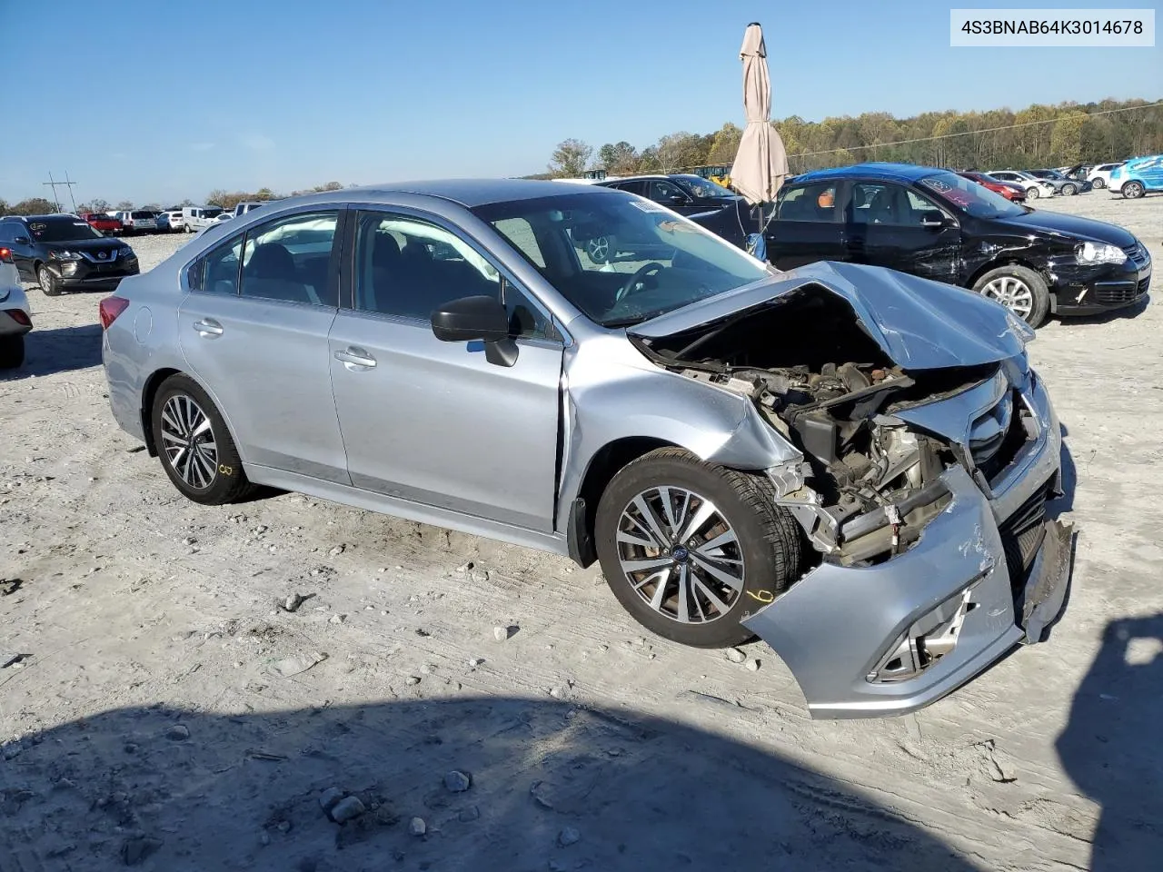 2019 Subaru Legacy 2.5I VIN: 4S3BNAB64K3014678 Lot: 80287424