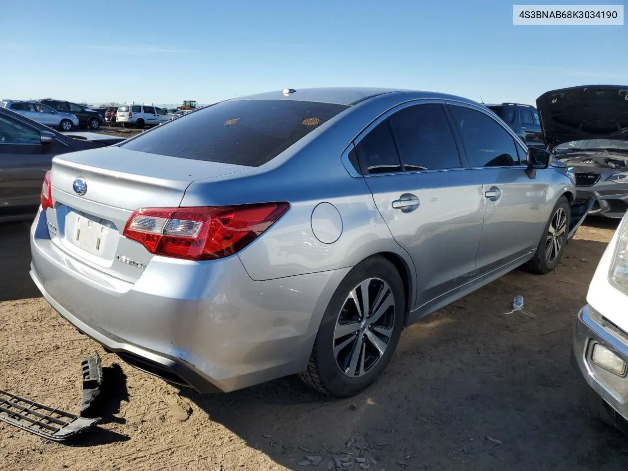 2019 Subaru Legacy 2.5I VIN: 4S3BNAB68K3034190 Lot: 80361534