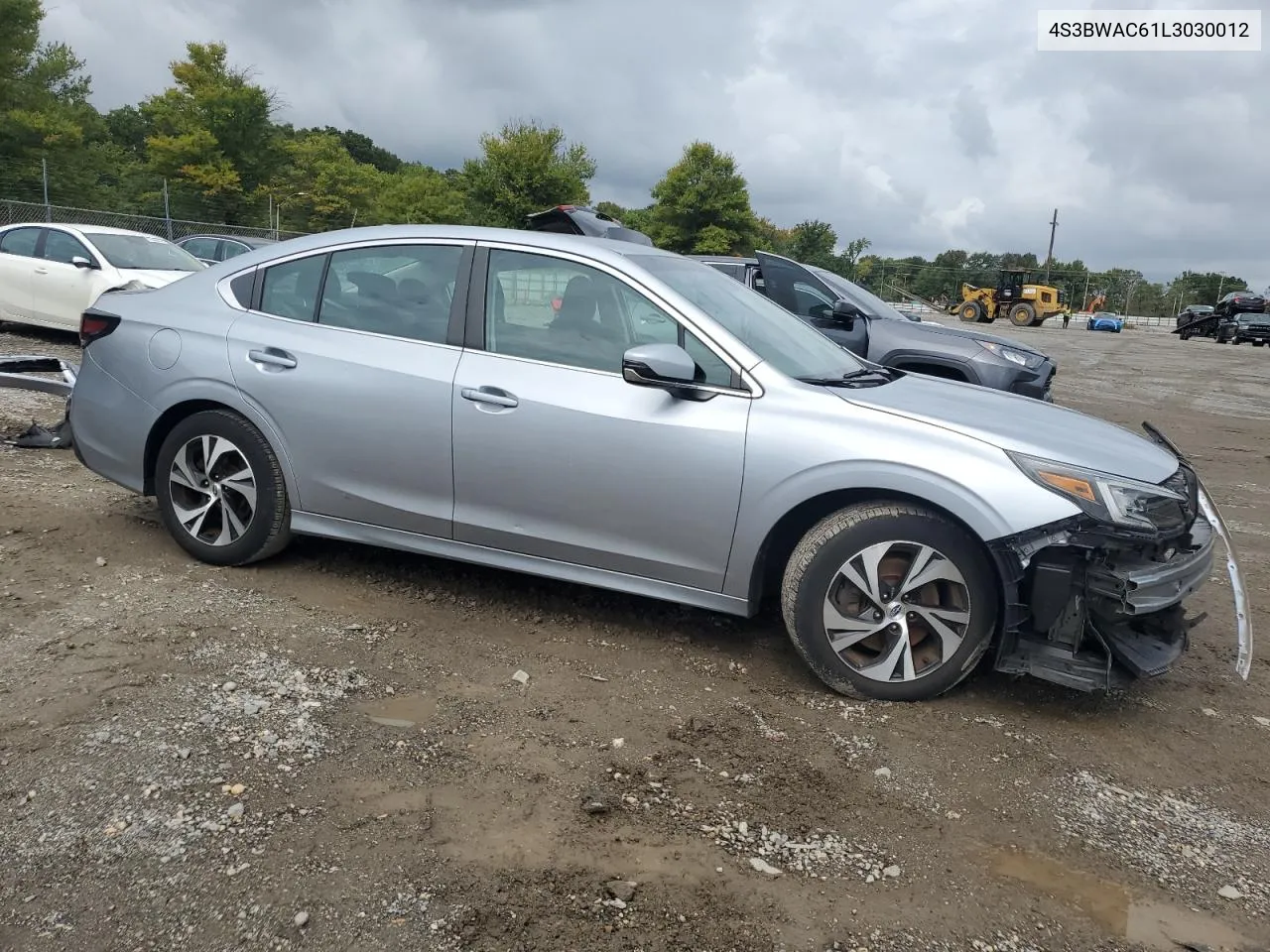 2020 Subaru Legacy Premium VIN: 4S3BWAC61L3030012 Lot: 69888144